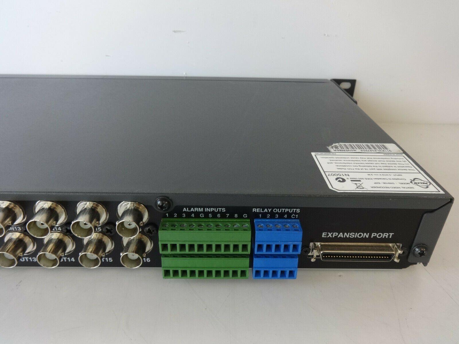 Pelco Dx8100-exp 16 Channel Expansion Unit DX 8100 Series for sale online 