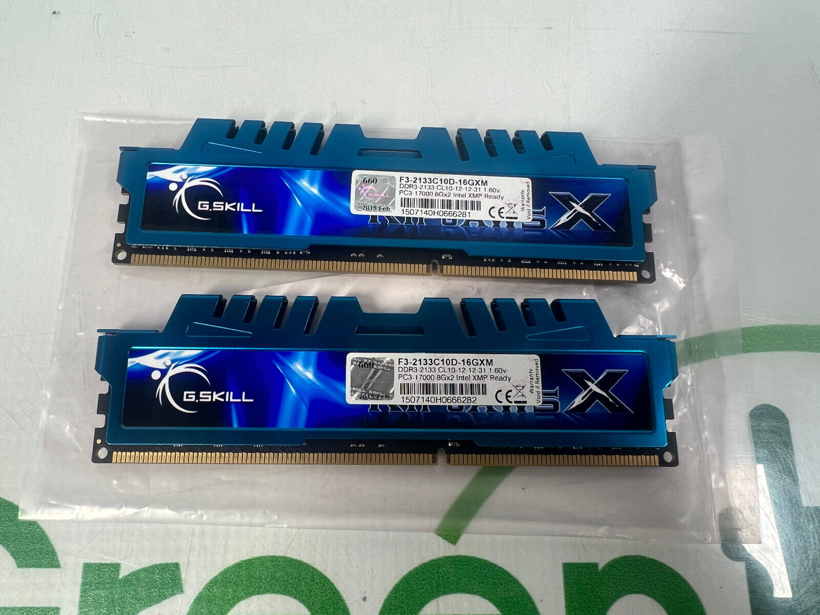 Kit 16GB (2x G.SKILL RIPJAWS X DDR3 2133MHZ Memory Ram