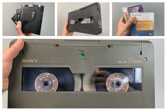 Methods for Degaussing Tapes