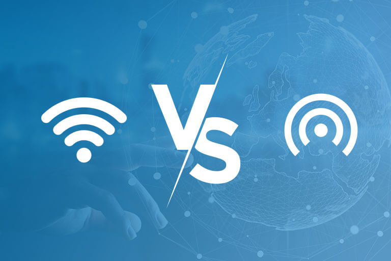 What is the difference between Wi-Fi and hotspots?